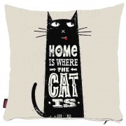 Kedili Yastık Kılıfı-96